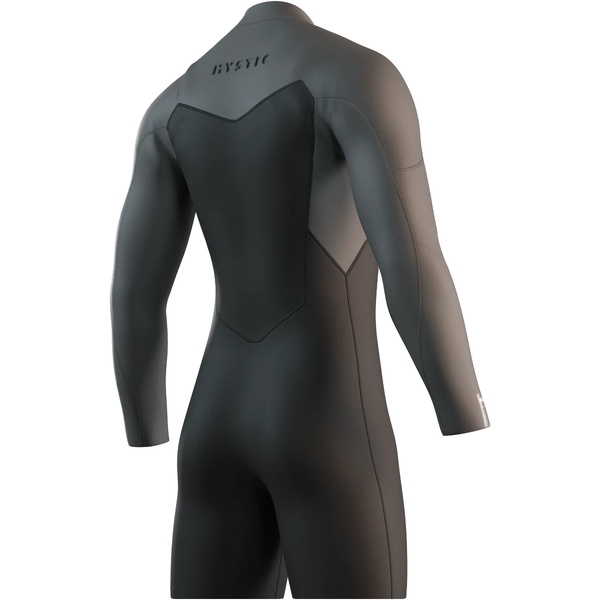 2026 Mystic Da Uomo Motion 3/2mm Longarm Front Zip Shorty Muta 35000.250013 - Black
